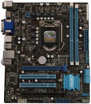 DoDo DIY ASUS P8B75-M LE LGA 1155 Intel B75 HDMI SATA 6Gb/s USB 3.0 Micro ATX Intel Motherboard with UEFI BIOS