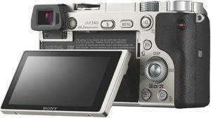 Sony Alpha A6000 Mirrorless Digital Camera Body Silver ILCE6000S