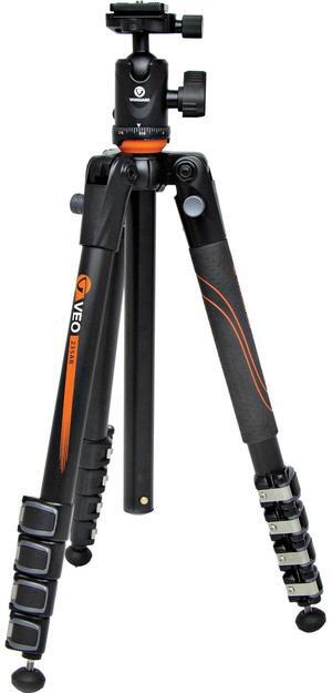 Vanguard VEO 204AB 5 Section Aluminum Tripod with TBH-50 Ball Head, Black