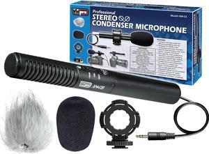 Vidpro Condenser Stereo XY Microphone for DSLRs, Camcorders & Video Cameras