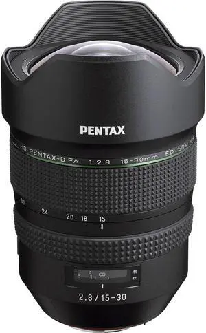 Pentax HD Pentax-D FA 15-30mm f/2.8 ED SDM WR Lens