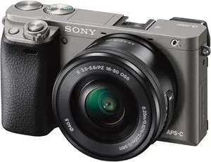 Sony Alpha a6000 Mirrorless Digital Camera with 16-50mm Lens (Graphite)