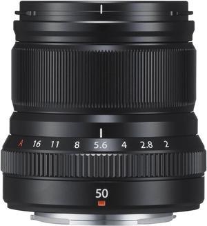 Fujifilm XF 50mm f/2 R WR Lens (Black)