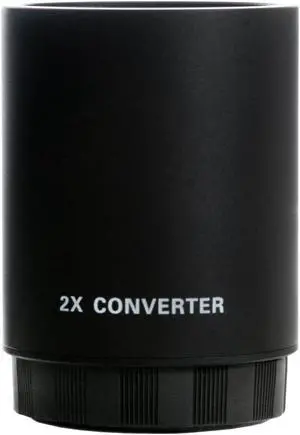 Opteka High Definition 2X Telephoto Converter for the Opteka 650-1300mm, 500mm & 800mm SLR Lenses