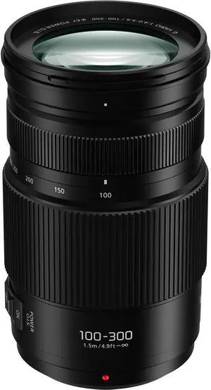 Panasonic 100-300mm, F4.0-5.6 II, Lumix G Vario Lens for Mirrorless Micro Four