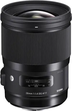 Sigma 28mm f/1.4 DG HSM Art Lens for Nikon F 441955