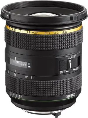 Pentax HD DA* 11-18mm f/2.8 ED DC AW Zoom Lens