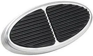 Lokar BAG-6107 Oval Billet Aluminum Brake Pad