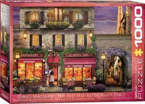 The Red Hat Resaurant, Paris 1000 Piece Puzzle