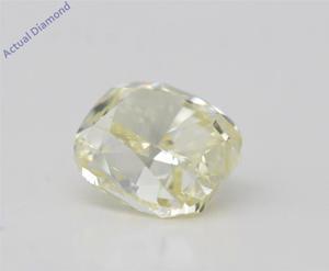 Cushion Cut Loose Diamond (1.51 Ct,Natural Fancy Yellow Color,VS2 Clarity) GIA Certified