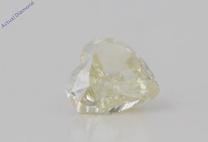 Heart Cut Loose Diamond (1.04 Ct,Natural Fancy Yellow Color,SI1 Clarity) GIA Certified