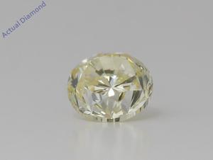 Round Cut Loose Diamond (0.91 Ct,Natural Fancy Yellow Color,VS2 Clarity) GIA Certified