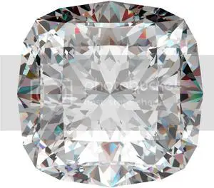 Cushion Cut Loose Diamond (1.1 Ct, J Color ,SI1 Clarity)