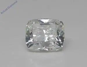 Cushion Cut Loose Diamond (1.01 Ct,G Color,SI1 Clarity) HRD Certified