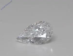 Pear Cut Loose Diamond (0.81 Ct,D Color,VS1 Clarity) GIA Certified
