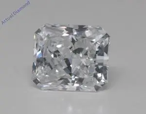 Radiant Cut Loose Diamond (1.32 Ct,E Color,VS1(Drilled) Clarity) GIA Certified