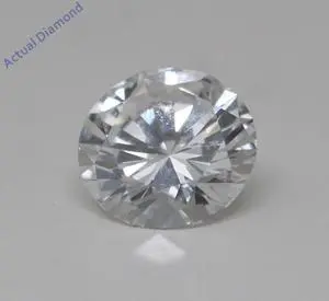 Round Cut Loose Diamond (0.54 Ct,H Color,SI1 Clarity) GIA Certified