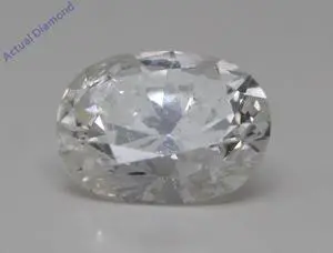 Oval Cut Loose Diamond (1 Ct,G Color,SI1(Enhanced) Clarity) IGL Certified