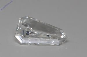 Shield-Step Cut Natural Mined Loose Diamond (0.92 Ct,I Color,VVS2 Clarity) GIA Certified