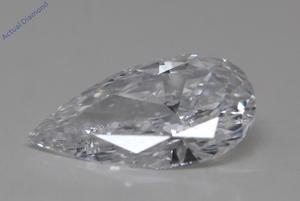 Pear Cut Natural Mined Loose Diamond (0.91 Ct,E Color,SI2 Clarity) GIA Certified