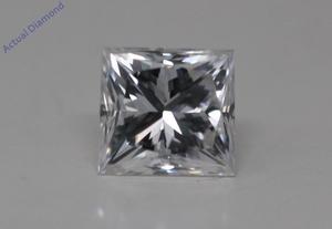 Princess Cut Natural Mined Loose Diamond (0.5 Ct,E Color,VS2 Clarity) GIA Certified