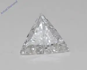 Trillion Cut Natural Mined Loose Diamond (1.06 Ct,H Color,SI1 Clarity)