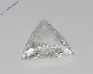 Trillion Cut Natural Mined Loose Diamond (1.02 Ct,I Color,SI1 Clarity)