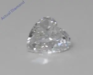 Heart Cut Natural Mined Loose Diamond (0.54 Ct,I Color,SI1 Clarity) GIA Certified