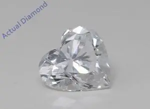 Heart Cut Natural Mined Loose Diamond (0.7 Ct,F Color,SI1 Clarity) GIA Certified