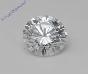 Round Cut Natural Mined Loose Diamond (0.51 Ct,E Color,VS1 Clarity) IGL Certified