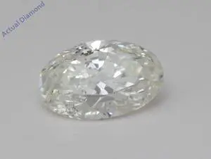 Oval Cut Natural Mined Loose Diamond (1.25 Ct,I Color,SI2 Clarity) IGL Certified