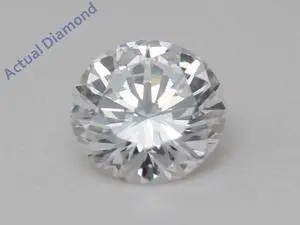 Round Cut Natural Mined Loose Diamond (0.42 Ct,D Color,VVS2 Clarity) IGL Certified