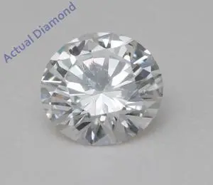 Round Cut Natural Mined Loose Diamond (0.41 Ct,D Color,VVS2 Clarity) IGL Certified