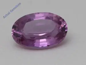Oval Cut Natural Mined Loose Sapphire (1.09 Ct,Pink(Heat-Treated) Color,VS2 Clarity) GIA Certified