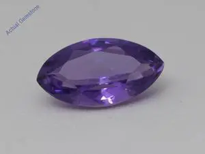 Marquise Cut Natural Mined Loose Sapphire (1.12 Ct,Pinkish Purple Color,VS2 Clarity) GIA Certified
