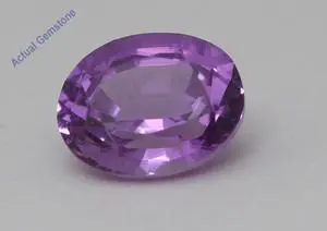Oval Cut Natural Mined Loose Sapphire (1.19 Ct,Pink Color,VS2 Clarity) GIA Certified