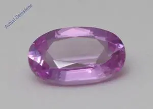 Oval Cut Natural Mined Loose Sapphire (1.25 Ct,Pink Color,VS2 Clarity) GIA Certified