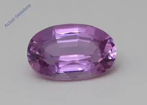 Oval Cut Natural Mined Loose Sapphire (1.25 Ct,Pink Color,VS2 Clarity) GIA Certified