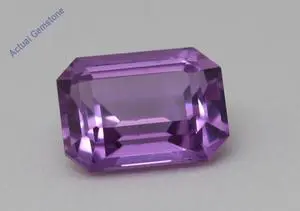 Emerald Cut Natural Mined Loose Sapphire (1.33 Ct,Pink Color,VS2 Clarity) GIA Certified