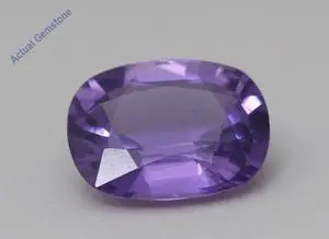 Cushion Cut Natural Mined Loose Sapphire (1.36 Ct,Pink-purple Color,VS2 Clarity) GIA Certified