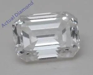 Emerald Cut Natural Mined Loose Diamond (0.72 Ct,G Color,VVS1 Clarity) GIA Certified