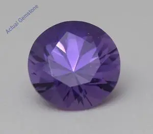 Round Cut Natural Mined Loose Sapphire (1.38 Ct,Pinkish Purple Color,VS2 Clarity) GIA Certified