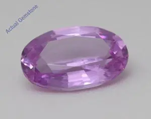 Oval Cut Natural Mined Loose Sapphire (1.41 Ct,Pink Color,VS2 Clarity) GIA Certified