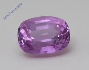 Cushion Cut Natural Mined Loose Sapphire (1.42 Ct,Pink(Heat-Treated) Color,SI1 Clarity) GIA Certified