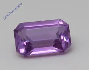 Emerald Cut Natural Mined Loose Sapphire (1.42 Ct,Pink Color,VS2 Clarity) GIA Certified
