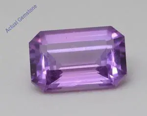 Emerald Cut Natural Mined Loose Sapphire (1.44 Ct,Pink Color,VS2 Clarity) GIA Certified