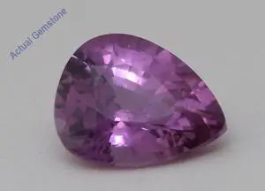 Cushion Cut Natural Mined Loose Sapphire (2.45 Ct,Pink-purple(Heat-Treated) Color,SI1 Clarity) GIA Certified