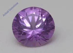 A Pair of Cushion Cut Natural Mined Loose Sapphires (4.14 Ct,Pinkish Purple Color,VS2 Clarity) GRS Certified