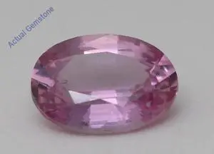 Emerald Cut Natural Mined Loose Sapphire (1.02 Ct,Pink(Possibly Heated) Color,SI1 Clarity)