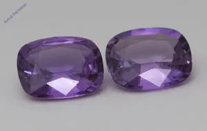 Cushion Cut Natural Mined Loose Sapphire (3.43 Ct,Light Purple(Possibly Heated) Color,VS2 Clarity)